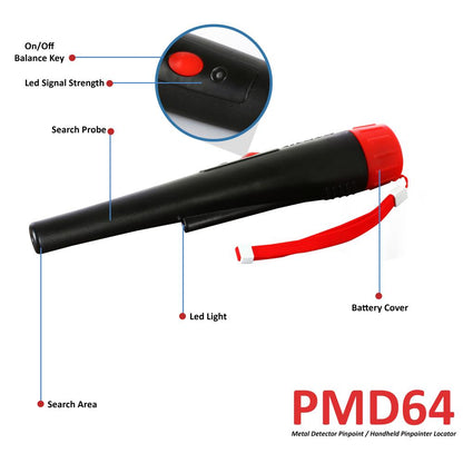 Metal Detector Pinpoint - Handheld Metal Detector Pinpointer