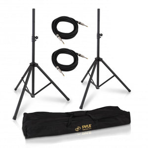 Pa Speaker Stands & Cable Accessory Kit