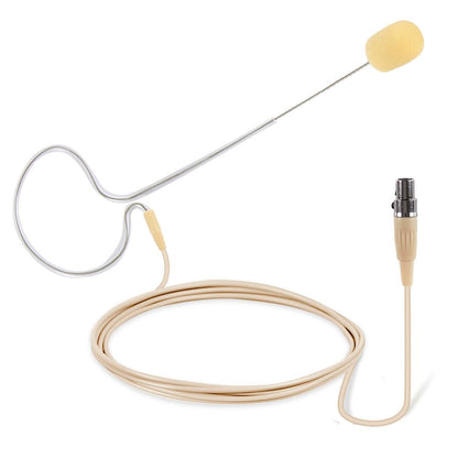 On-Ear Omni Mic, Portable Wired Condenser, Skin Tone