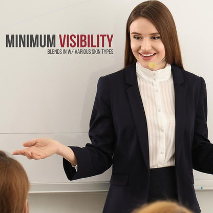 On-Ear Omni Mic, Portable Wired Condenser, Skin Tone