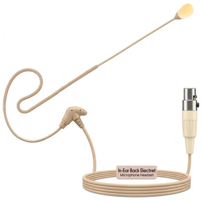 4-Pin Xlr Ear-Hanging Microphone