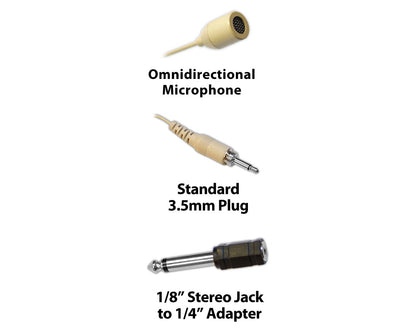 product image number 3 for Pyle Universal Head-Worn Microphone