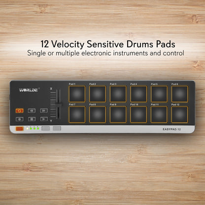 Midi Controller Drum Pad - Usb Audio Interface