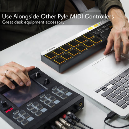 Midi Controller Drum Pad - Usb Audio Interface