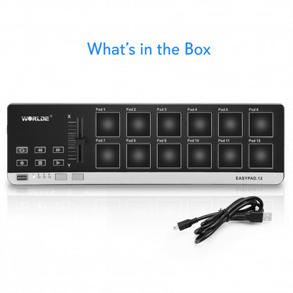 Midi Controller Drum Pad - Usb Audio Interface