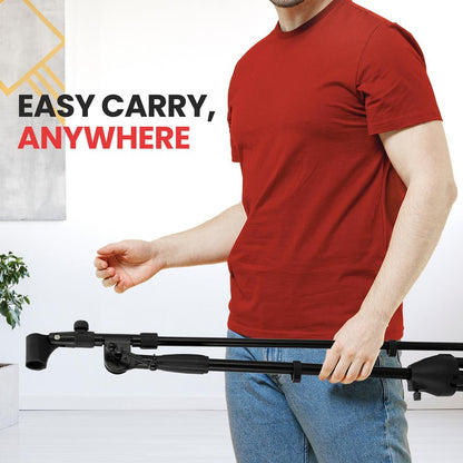 Adjustable Tripod Microphone Stand with 31" Boom Arm