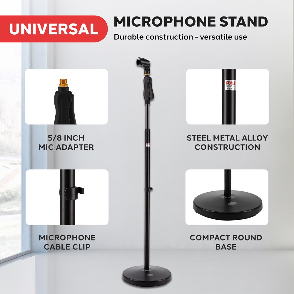 Compact Desktop Microphone Stand - Thumbnail 3