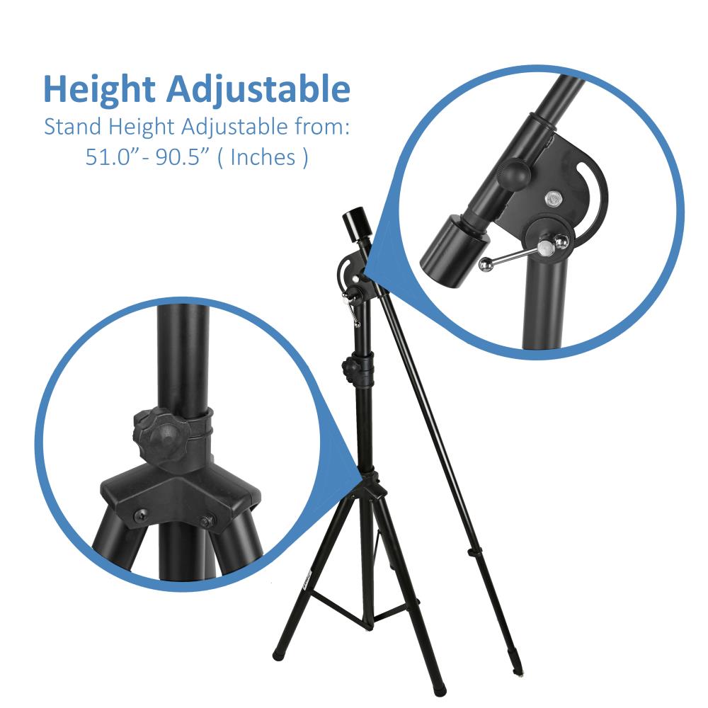 product image number 5 for Pyle Microphone Tripod Mic Boom Stand