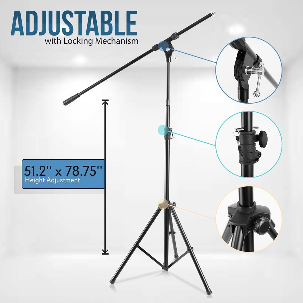 Heavy Duty Mic Stand - Thumbnail 3