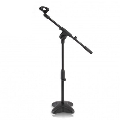 Desktop Mic Stand - Adjustable Height & Boom Arm - Steel Base