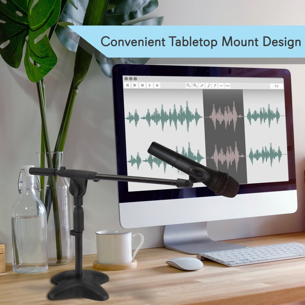 Compact Desktop Microphone Stand - Thumbnail 5