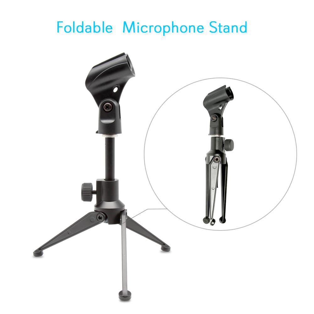 product image number 4 for Pyle Compact Desk / Table Microphone Stand