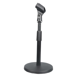 Compact Tabletop Microphone Stand
