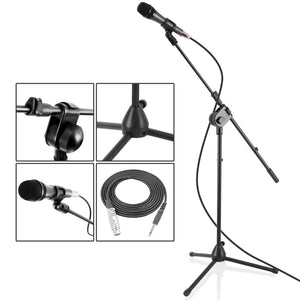 Dynamic Microphone & Tripod Stand Kit