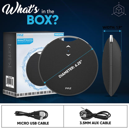 Portable Wireless Bt Streaming Mini Speaker - Ipx7 Waterproof Wireless Speaker For Outdoor Play, Built-In Microphone