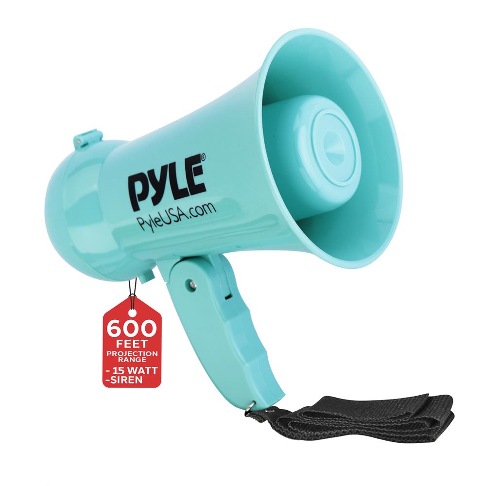 product image number 1 for Pyle Megaphone With Built-In Microphone