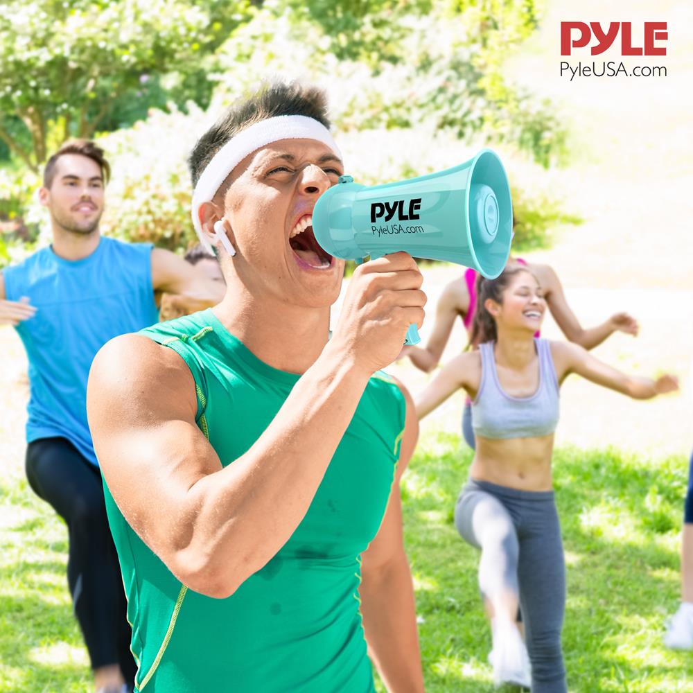 product image number 8 for Pyle Megaphone With Built-In Microphone