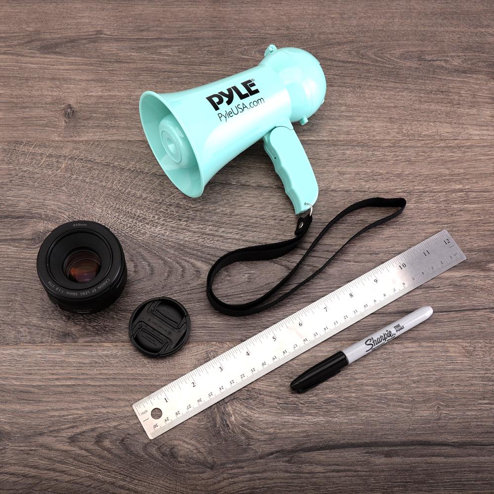 product image number 9 for Pyle Megaphone With Built-In Microphone