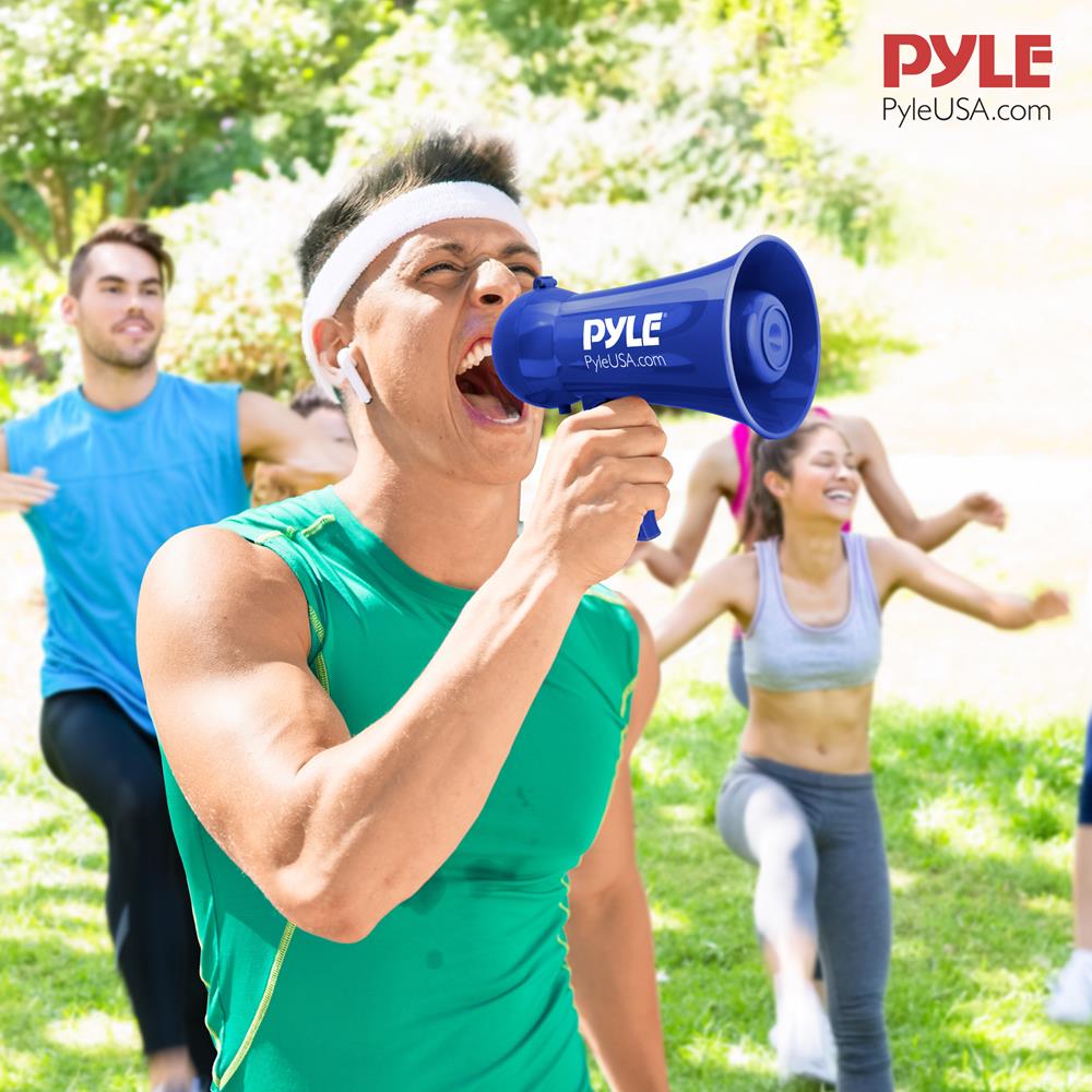 product image number 8 for Pyle Record Megaphone With Built-In Microphon