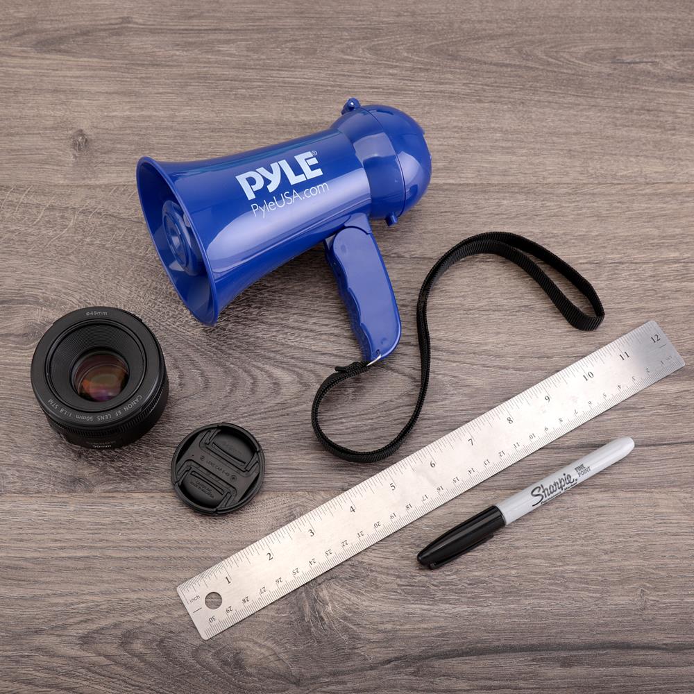 product image number 9 for Pyle Record Megaphone With Built-In Microphon