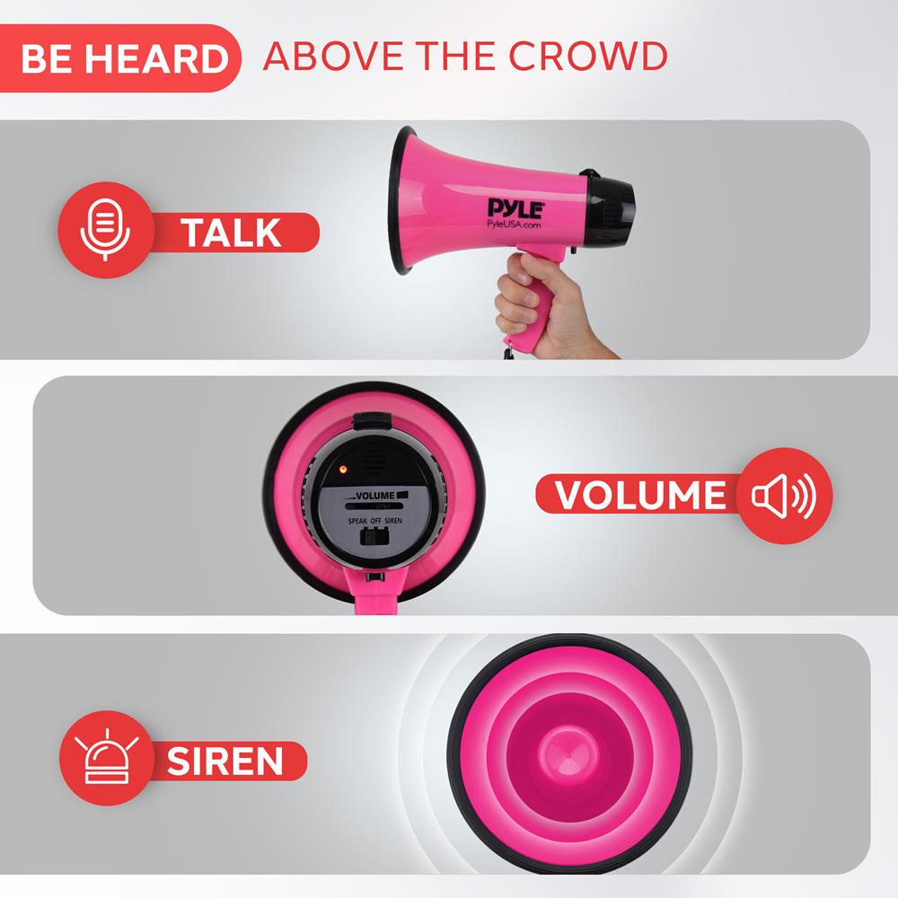 Mini Megaphone Speaker – Pyle USA