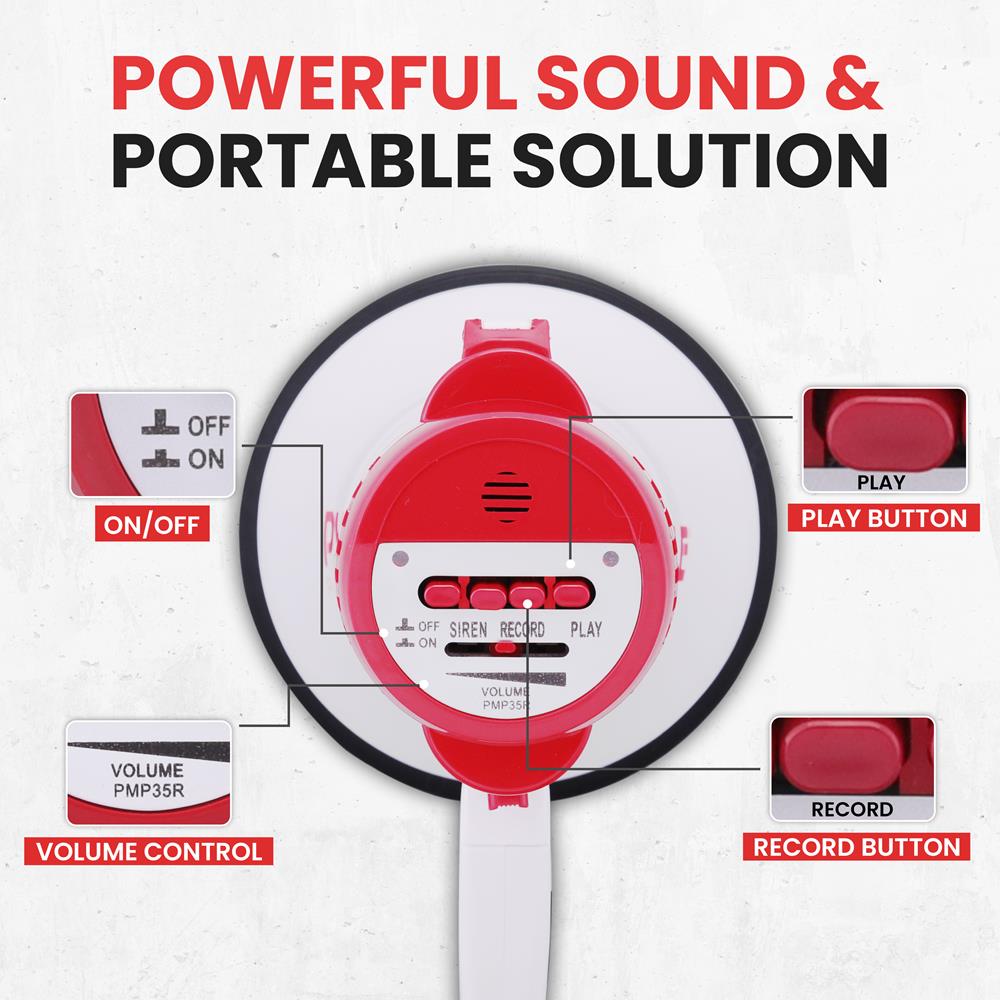 Compact Megaphone Speaker – Pyle USA