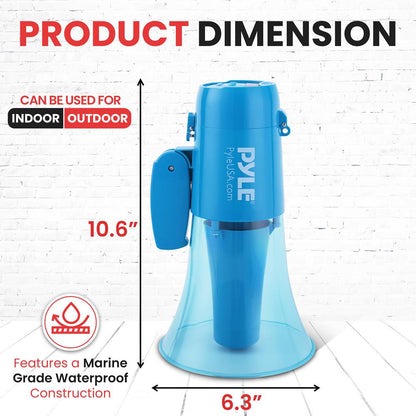 product image number 7 for Pyle Megaphone Siren Bullhorn Speaker