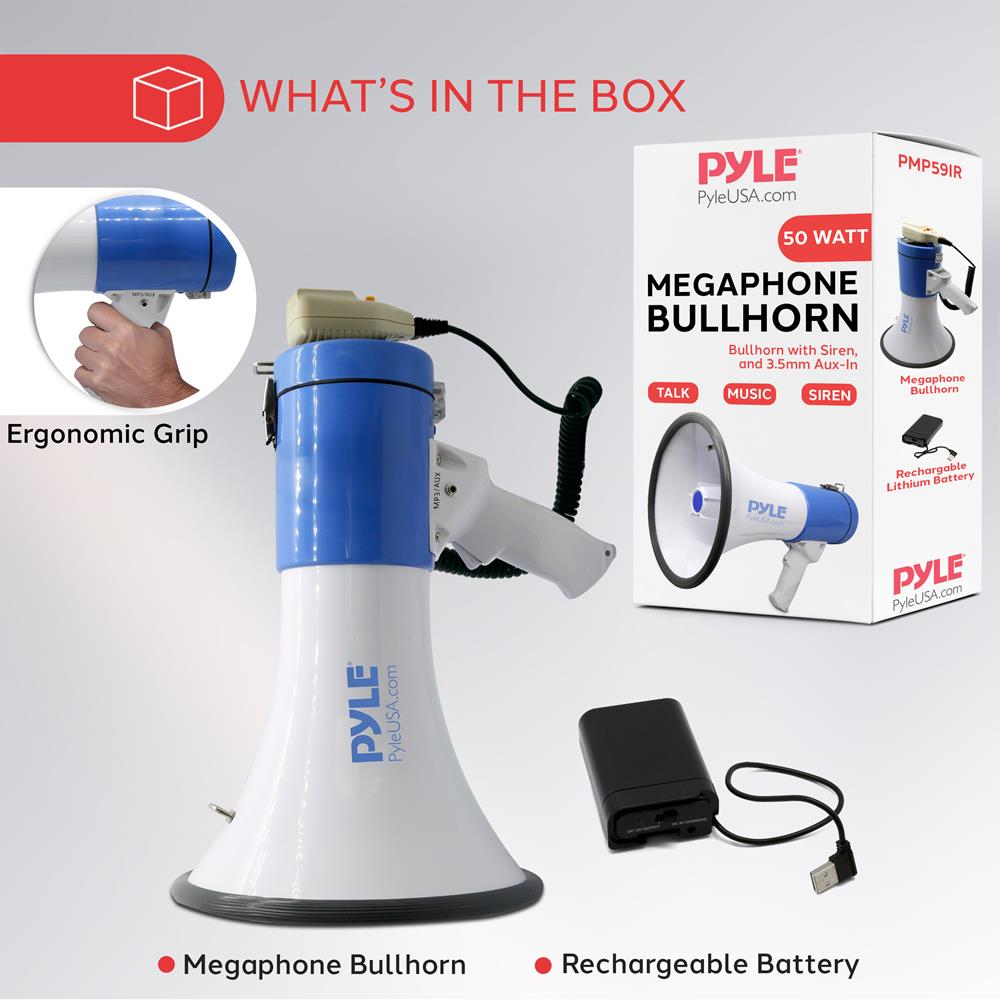 Pyle Megaphone - Thumbnail 2