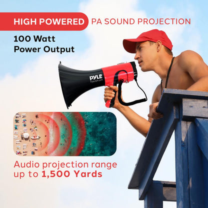 Portable Megaphone Speaker Siren Bullhor