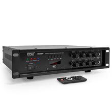 Bluetooth PA Mixing Amplifier 500W USB Playback LED Display
