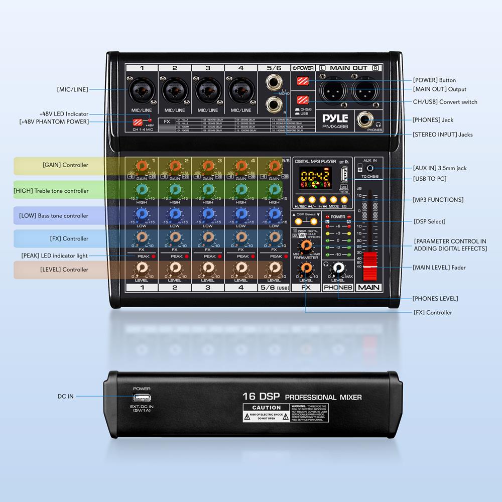 DJ Marty sneak MIX 6枚セット Amazon.com: Audio Mixer D Debra Audio Mini6 Portable 6-Channel DJ