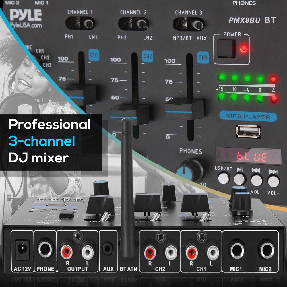 Pyle DJ Mixer - Thumbnail 4