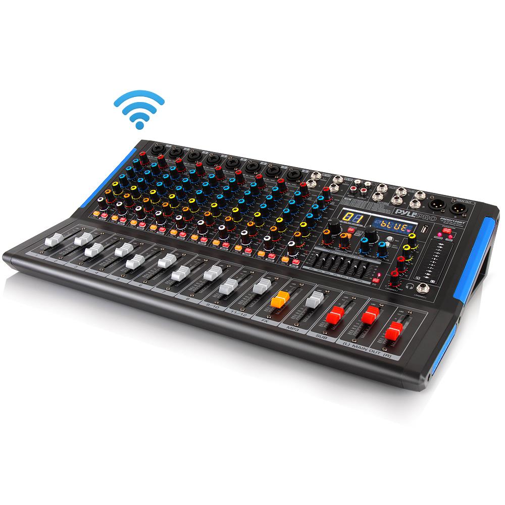 12-Channel Bluetooth Studio Mixer - Thumbnail 2