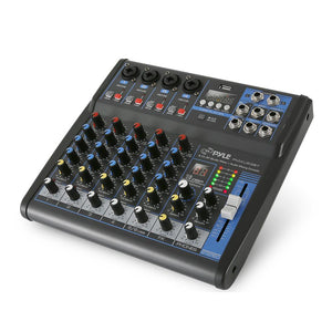 6-Ch Bluetooth Pro Audio Dj Sound Mixer