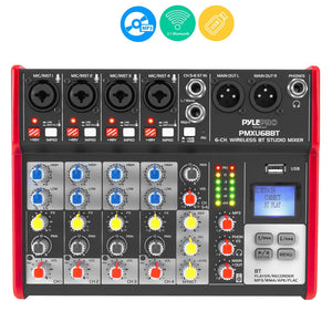 Pro Audio Bluetooth Studio Dj Mixer