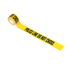 8-Piece Safety Barricade Tape Set, 656ft, High-Visibility Polyethylene, Yellow