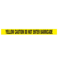 4 Pieces Caution Tape 656ft Roll High Visibility Polyethylene Yellow