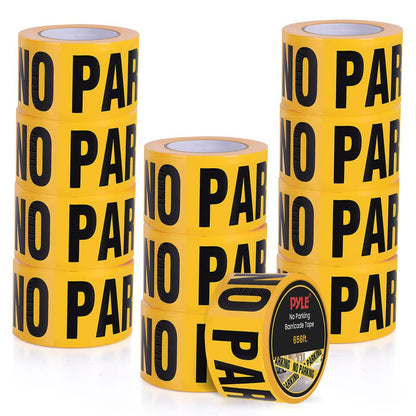 12 Pieces Caution Tape 656ft Roll High Visibility Polyethylene Yellow