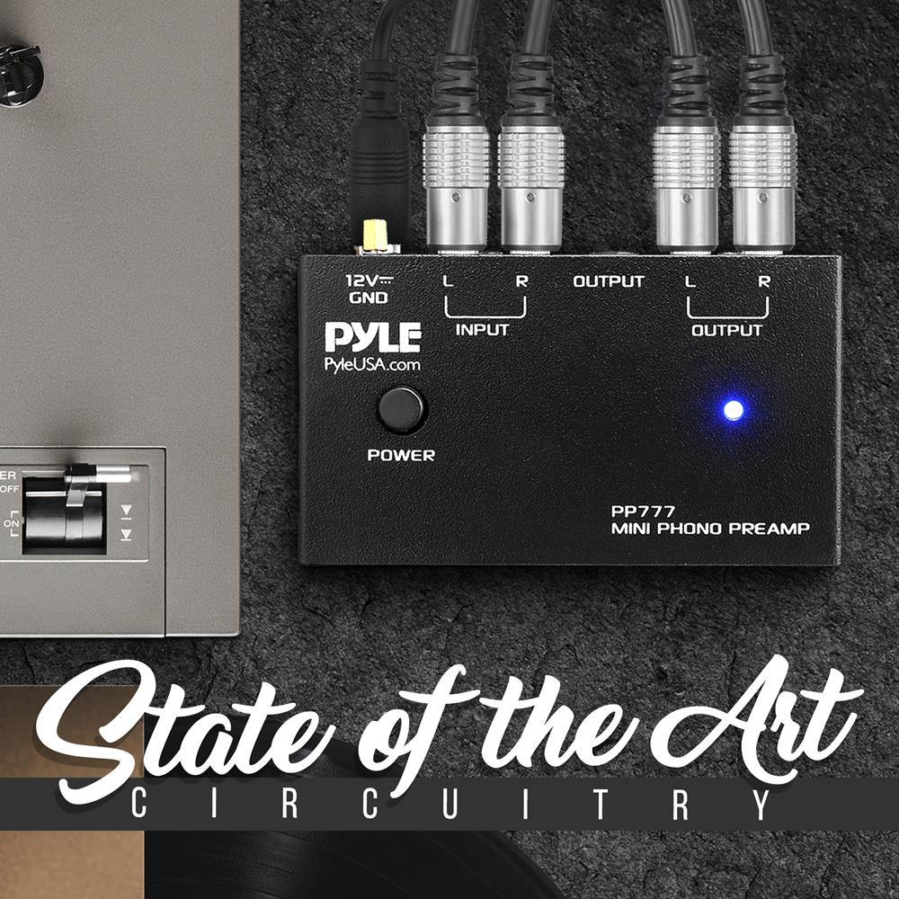 product image number 7 for Pyle Phono Turntable Pre-Amplifier