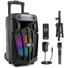 Portable Bluetooth PA Speaker 880W Rechargeable LED Lights