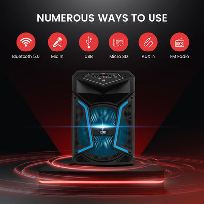 Portable Bluetooth Pa Speaker System Kit