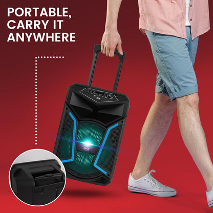 Portable Bluetooth Pa Speaker System Kit