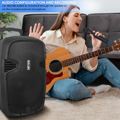 Portable Bluetooth Pa Speaker System