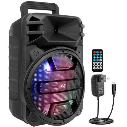 Portable Bluetooth PA Speaker 800W Rechargeable LED Lights