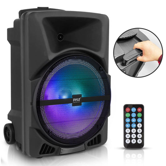Portable Pa Speaker With Led Lights