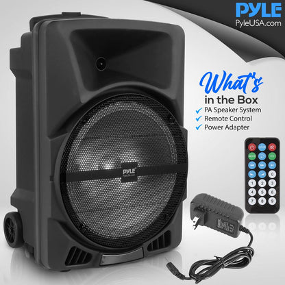 Portable Pa Speaker With Led Lights