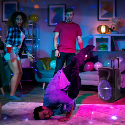 Portable Pa Speaker With Led Lights