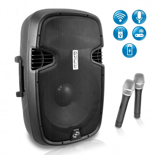product image number 1 for Pyle Portable Bluetooth Pa Loudspeaker System