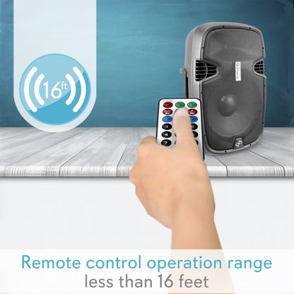 product image number 5 for Pyle Portable Bluetooth Pa Loudspeaker System