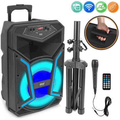 product image number 1 for Pyle Portable Bluetooth Pa Speaker System Kit